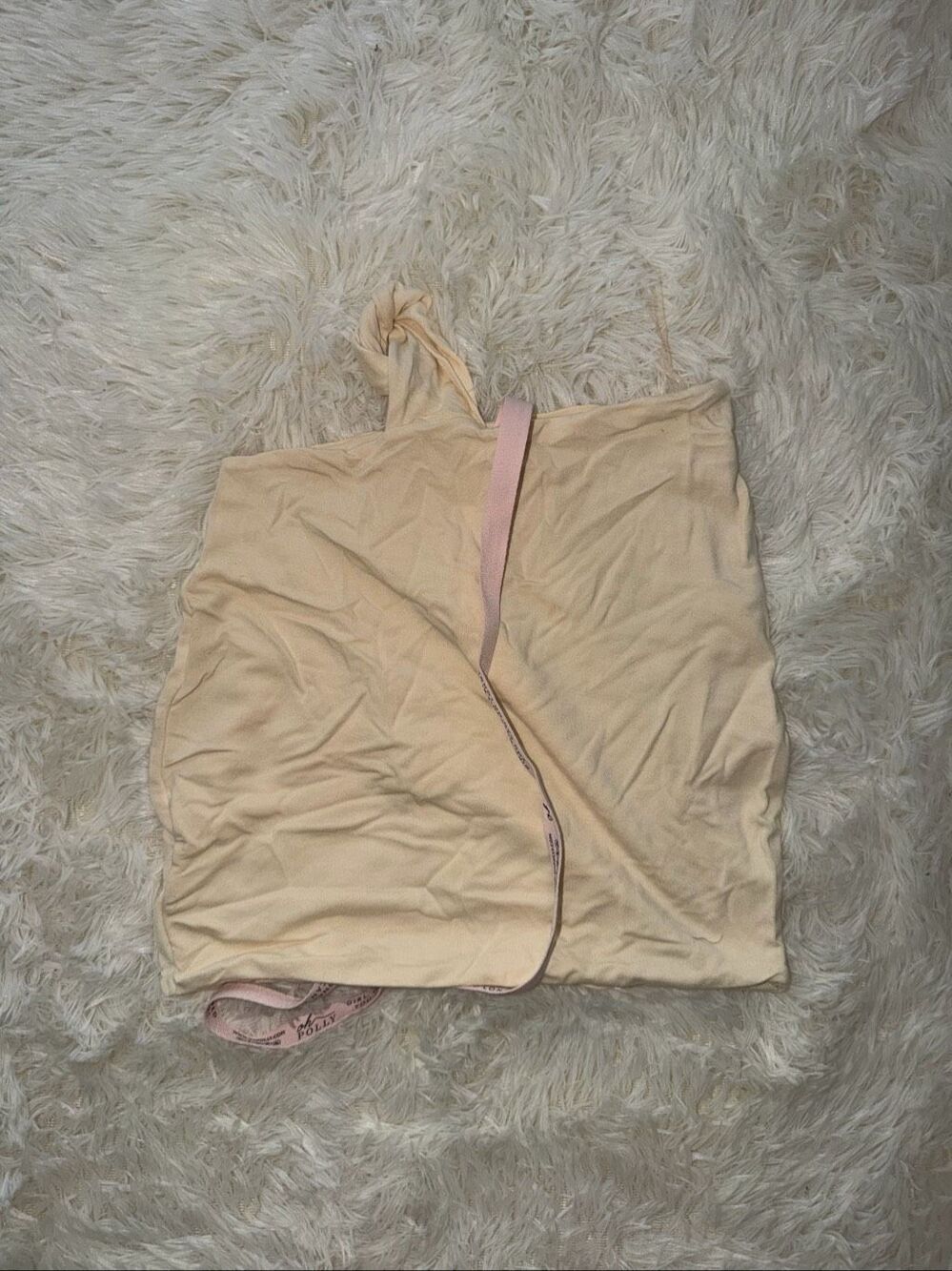 Oh Polly cream mini skirt size 2